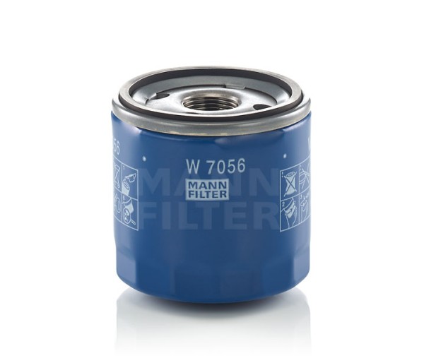 Ölfilter Mann Hummel - W 7056 - Ölfilter