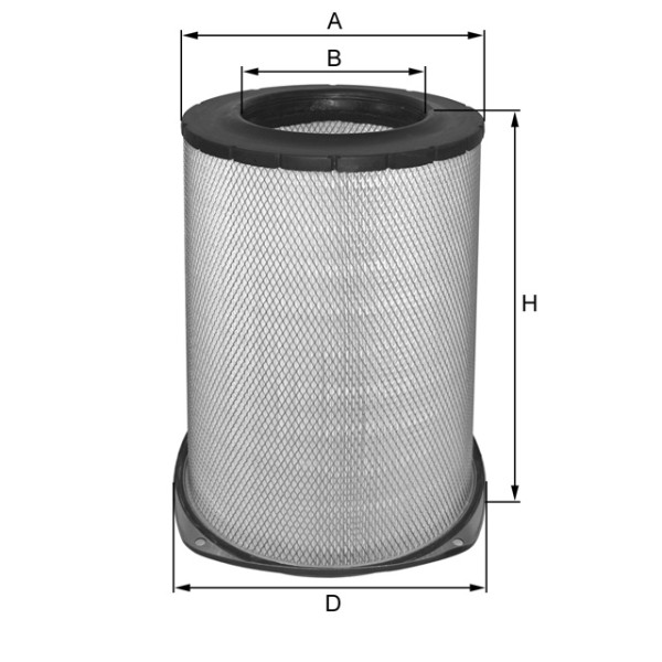 Luftfilter Fil Filter - HP2568 - Luftfilter