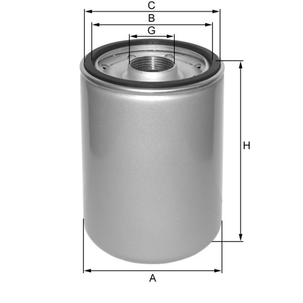 Ölfilter Fil Filter - ZP50B passend zu ATLAS COPCO