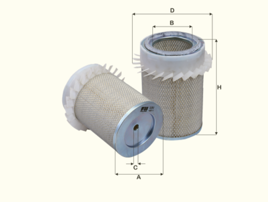 Luftfilter Fil Filter - HP639K passend zu JOHN DEERE