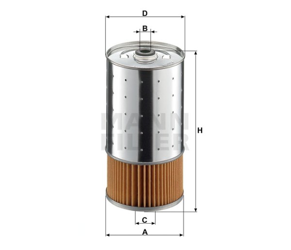 Ölfilter Mann Hummel - PF 1050/1 n - Ölfilter