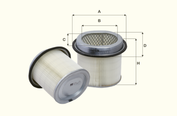 Luftfilter Fil Filter - HP4556 - Luftfilter