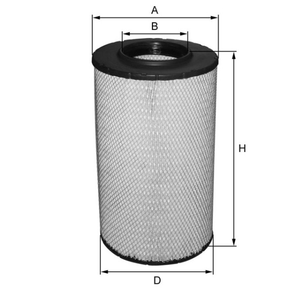 Luftfilter Fil Filter - HP2630A - Luftfilter