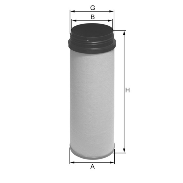 Luftfilter Fil Filter - HP2699 - Luftfilter