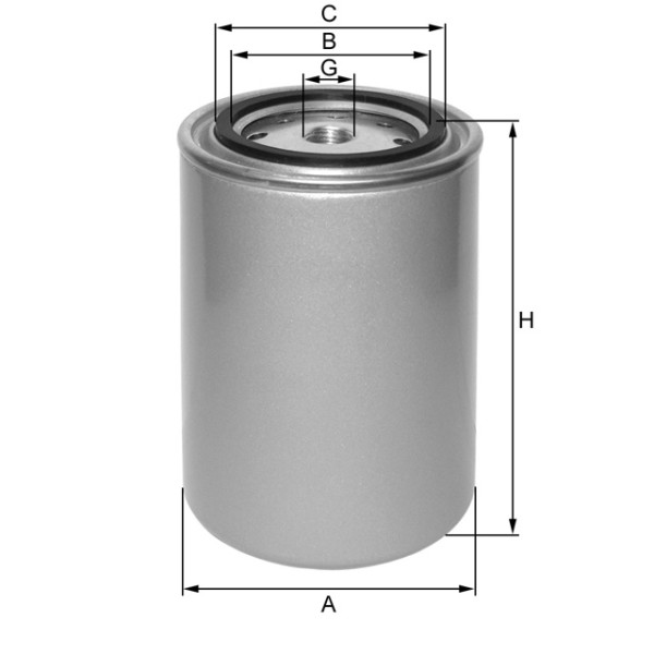 Ölfilter Fil Filter - ZP563S passend zu ATLAS COPCO