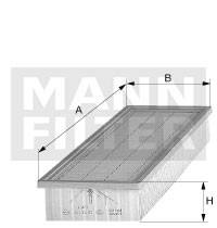 Innenraumfilter Mann Hummel - CU 3939 - Innenraumfilter