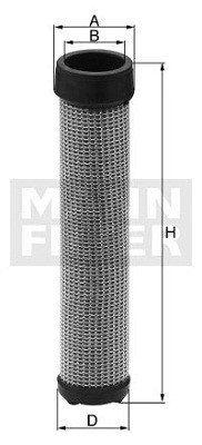 Luftfilter Mann Hummel - CF 15 136 passend zu JOHN DEERE