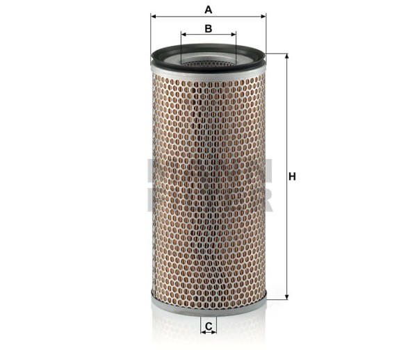 Luftfilter Mann Hummel - C 18 398 passend zu JOHN DEERE