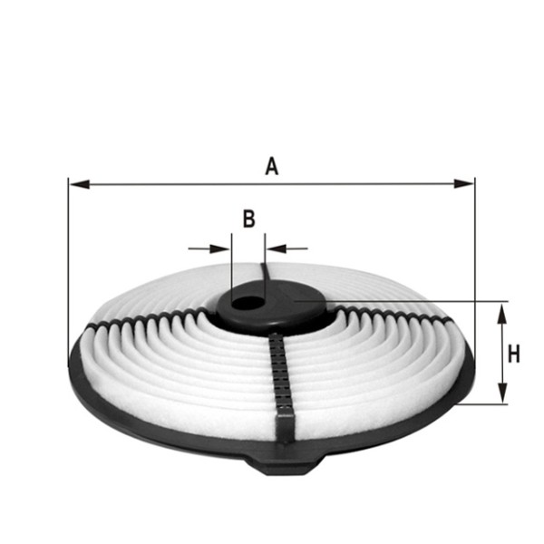 Luftfilter Fil Filter - HP5003 - Luftfilter