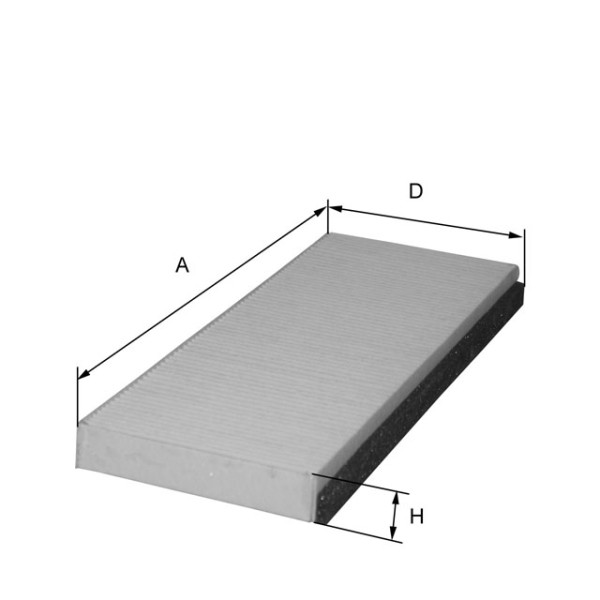 Innenraumfilter Fil Filter - HC7198A - Innenraumfilter