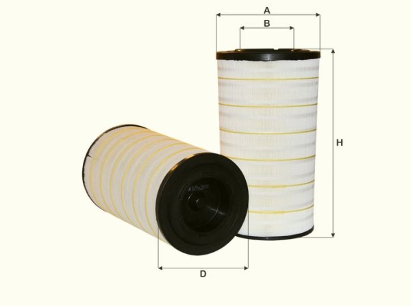 Luftfilter Fil Filter - HP2630 - Luftfilter