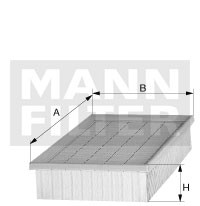 Luftfilter Mann Hummel - C 25 018 - Luftfilter