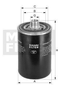 Ölfilter Mann Hummel - WD 940/4 - Ölfilter